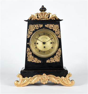 Spätbiedermeier Kommodenuhr um 1840/50 - Antiques, art and jewellery