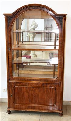 Gründerzeit Vitrine um 1880/90 - Umění, starožitnosti, šperky