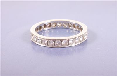 Brillantmemoryring - Antiques, art and jewellery