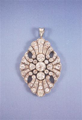 Diamant-Anhänger, ca.3,00 ct - Umění, starožitnosti, šperky