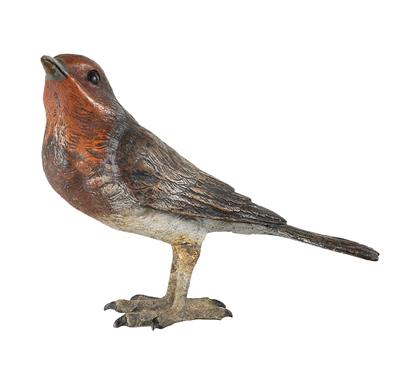 Vogelfigur "Rotkehlchen" - Schmuck, Kunst und Antiquitäten