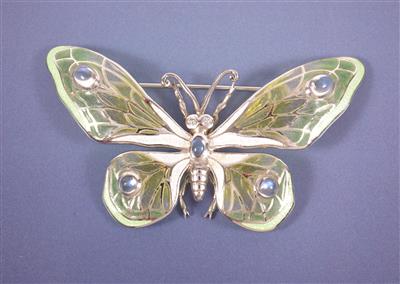 Schmetterlingsbrosche - Antiques, art and jewellery
