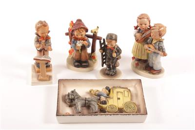 4 Hummelfiguren - Antiques and art