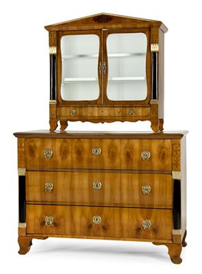 Biedermeier Aufsatzkommode um 1830 - Antiques, art and jewellery