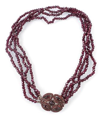 Granat Collier - Jewellery
