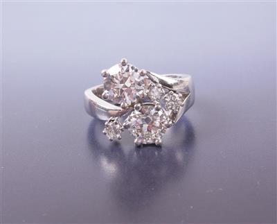 Brillantring zus. ca. 3,10 ct - Klenoty