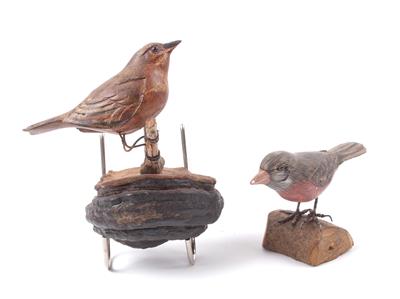 2 Vogelfiguren - Art and antiques