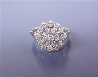 Brillant Damenring zus. ca. 1,70 ct - Klenoty