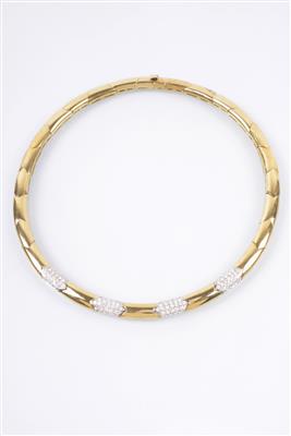 Brillantcollier zus. ca. 2,30 ct - Gioielli, arte e antiquariato