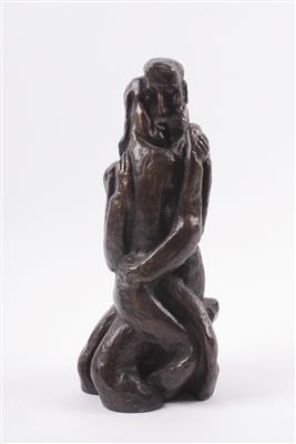 Bronzeskulptur "Liebende" - Klenoty, umění a starožitnosti