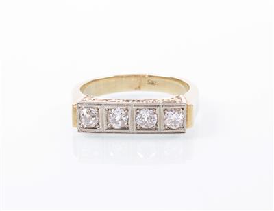 Altschliffbrillant-Ring ca.0,60 ct - Jewellery, antiques and art