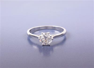 Solitärdamenring 0,91 ct - Jewellery, Works of Art and art