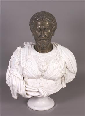Büste des römischen Kaisers Atelius Hadrianus - Gartenmöbel und Gartendekoration