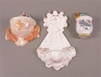 3 Weihwasserbehälter - Art and antiques