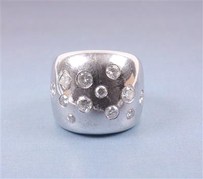 Brillant/Diamant Damenring zus. ca. 1,15 ct - Schmuck, Kunst & Antiquitäten