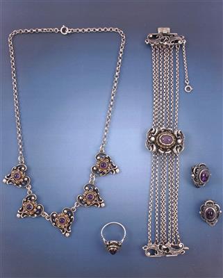 Amethystschmuckgarnitur - Jewellery, Works of Art and art