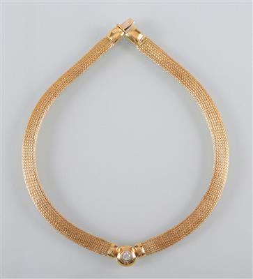 Brillantsolitär Collier ca. 0,50 ct - Gioielli, arte e antiquariato