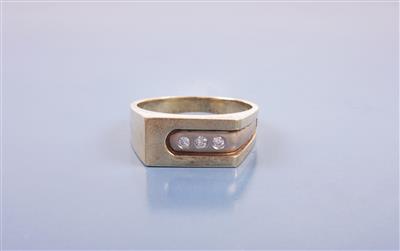 Brillantherrenring - Jewellery, Works of Art and art