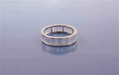 Diamant-Memoryring zus. ca. 1,80 ct - Klenoty, umění a starožitnosti