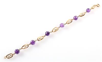 Amethystarmkette - Jewellery