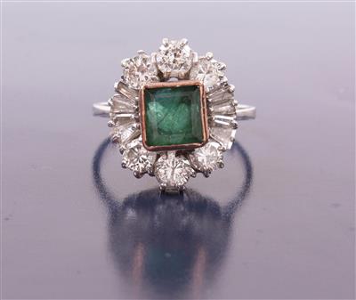Brillant/Diamant/Smaragdring - Jewellery