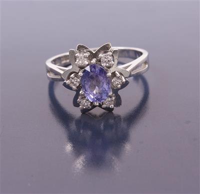 Diamant/Saphirring - Klenoty