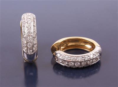 Brillantcreolen zus. ca. 2 ct - Uhren & Schmuck (SA)