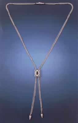 CABLECAR "Diva" Brillantcollier zus. 0,23 ct - Gioielli, arte e antiquariato