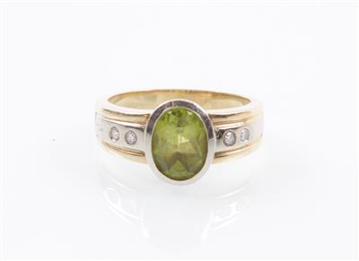 Brillant/Peridotring - Gioielli, arte e antiquariato