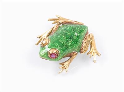 Brosche Frosch - Gioielli, arte e antiquariato