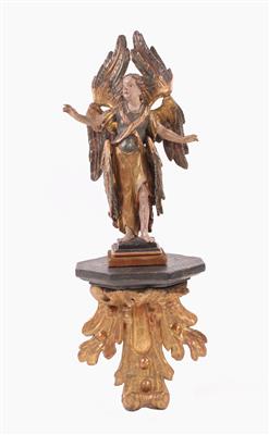 Barockskulptur 6-flügeliger Engel (sogen. Seraphim), - Arte e antiquariato