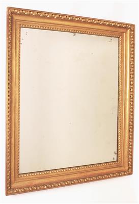 Biedermeier-Wandspiegel um 1830, - Art and antiques