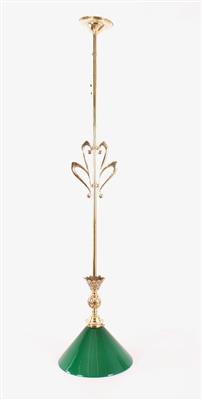 Stiegenhaus-Lampe, 1. Hälfte 20. Jahrhundert, - Jewellery, Works of Art and art