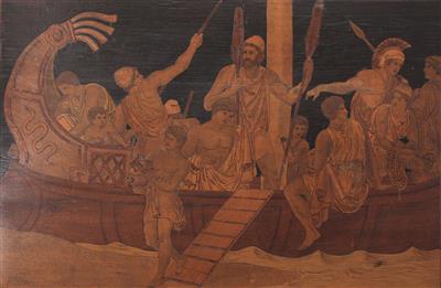 Wandbild "Eneas", aus der griech./röm. Mythologie, - Schmuck, Kunst & Antiquitäten