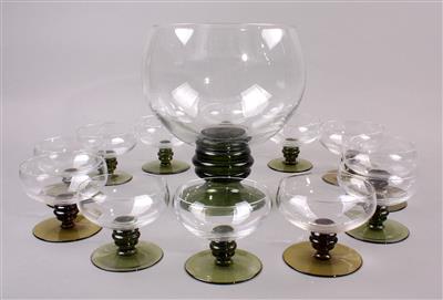 Bowlegarnitur f. 12 Personen - Porcelán, sklo a keramika