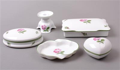 Konvolut Augarten Porzellan, - Porcelán, sklo a keramika