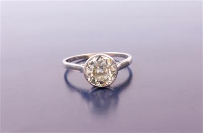 Altschliffbrillant-Solitär ca. 1,70 ct - Klenoty a Hodinky