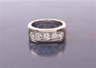 Brillant-Damenring zus. ca. 1,00 ct - Jewellery and Watches