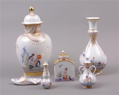 Konvolut Meissen-Porzellan - Gioielli, arte e antiquariato