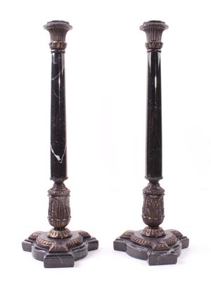 Paar Kerzenständer in klassizistischem Stil - Gioielli, arte e antiquariato