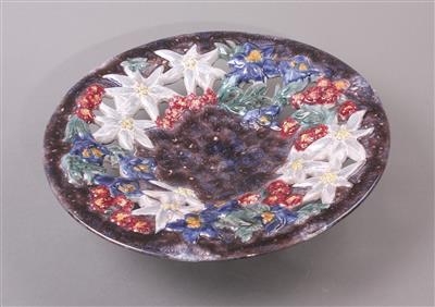 Obstschale, wohl Liezener Keramik, um 1920/30, - Jewellery, Works of Art and art