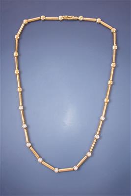 Collier Brillanten 0,75 ct - Uhren und Schmuck