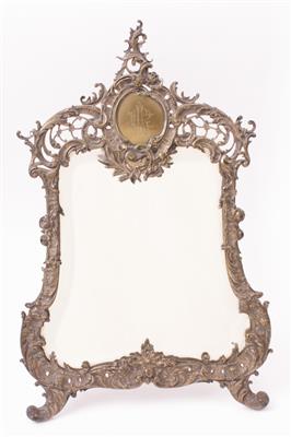 Standspiegel in spätbarockem Stil, - Gioielli, arte e antiquariato