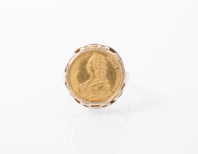 Medaillen-Ring "Kaiserin und Königin Maria Theresia" - Gioielli, arte e antiquariato