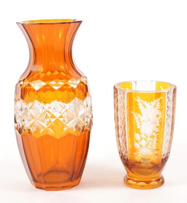 2 Ziervasen - Porcelán, sklo a keramika
