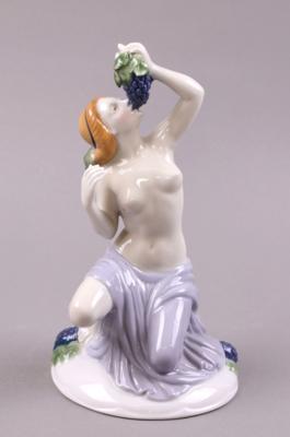 Jahreszeitenfigur "Herbst", - Porcelain, glass and ceramics