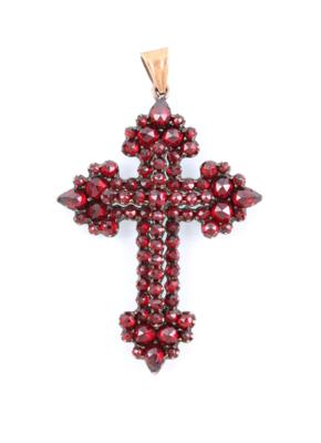 Granatkreuz - Schmuck, Kunst & Antiquitäten