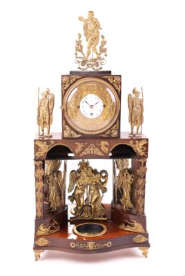 Spätempire-Kommodenuhr (Automat), österreich um 1800/10, - Jewellery, antiques and art