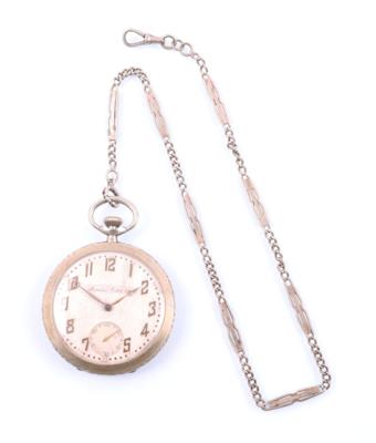 Herrentaschenuhr mit Uhrkette - Schmuck, Kunst & Antiquitäten