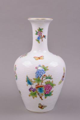 Blumenvase, ungarisches Porzellan, Marke Herend, - Jewellery, antiques and art